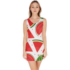 Watermelon Cuties White Bodycon Dress by ConteMonfrey