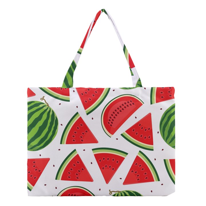 Watermelon Cuties White Medium Tote Bag