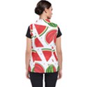 Watermelon Cuties White Women s Puffer Vest View2