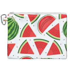 Watermelon Cuties White Canvas Cosmetic Bag (xxl) by ConteMonfrey