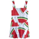 Watermelon Cuties White Kids  Layered Skirt Swimsuit View1