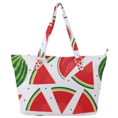 Watermelon Cuties White Full Print Shoulder Bag by ConteMonfrey