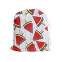 Watermelon Popsicle   Drawstring Pouch (XL) View1