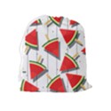 Watermelon Popsicle   Drawstring Pouch (XL) View2