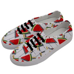 Watermelon Popsicle   Men s Classic Low Top Sneakers by ConteMonfrey