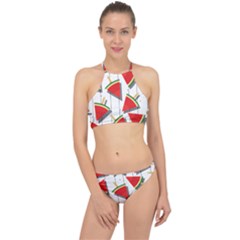 Watermelon Popsicle   Racer Front Bikini Set by ConteMonfrey