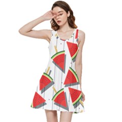 Watermelon Popsicle   Inside Out Racerback Dress by ConteMonfrey