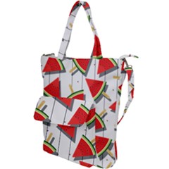 Watermelon Popsicle   Shoulder Tote Bag by ConteMonfrey