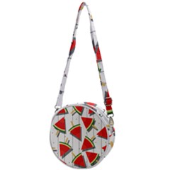 Watermelon Popsicle   Crossbody Circle Bag by ConteMonfrey