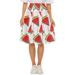 Watermelon Popsicle   Classic Short Skirt by ConteMonfrey