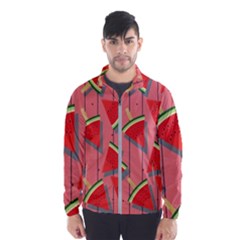 Red Watermelon Popsicle Men s Windbreaker by ConteMonfrey