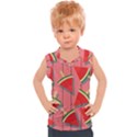 Red Watermelon Popsicle Kids  Sport Tank Top View1