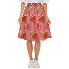 Red Watermelon Popsicle Classic Short Skirt by ConteMonfrey