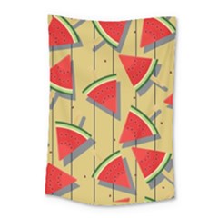 Pastel Watermelon Popsicle Small Tapestry