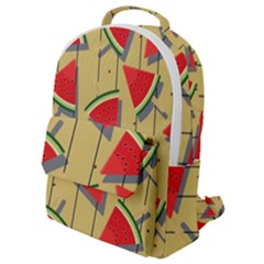 Pastel Watermelon Popsicle Flap Pocket Backpack (small) by ConteMonfrey