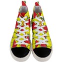 Yellow Watermelon Popsicle  Men s Mid-Top Canvas Sneakers View1