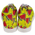 Yellow Watermelon Popsicle  Men s Mid-Top Canvas Sneakers View4