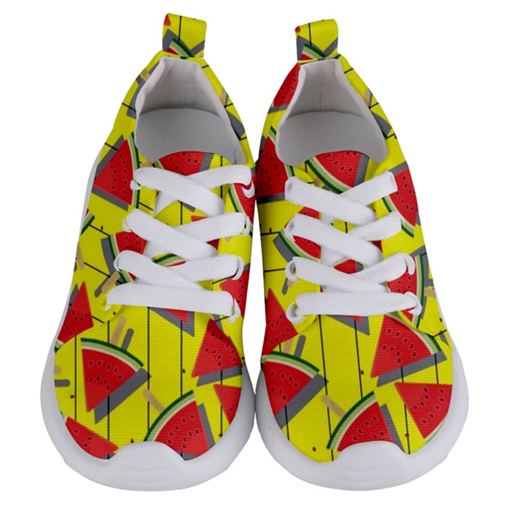 Yellow Watermelon Popsicle  Kids  Lightweight Sports Shoes