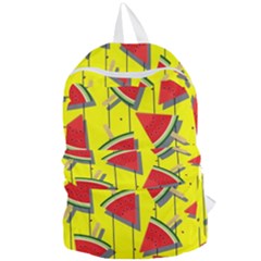 Yellow Watermelon Popsicle  Foldable Lightweight Backpack by ConteMonfrey