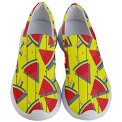 Yellow Watermelon Popsicle  Women s Lightweight Slip Ons by ConteMonfrey