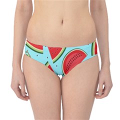 Blue Watermelon Hipster Bikini Bottoms by ConteMonfrey