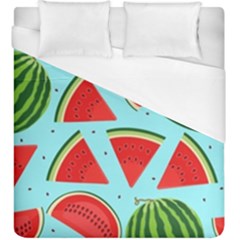 Blue Watermelon Duvet Cover (king Size) by ConteMonfrey