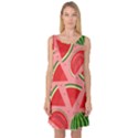 Red Watermelon  Sleeveless Satin Nightdress View1