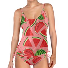 Red Watermelon  Tankini Set by ConteMonfrey