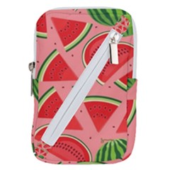 Red Watermelon  Belt Pouch Bag (large) by ConteMonfrey