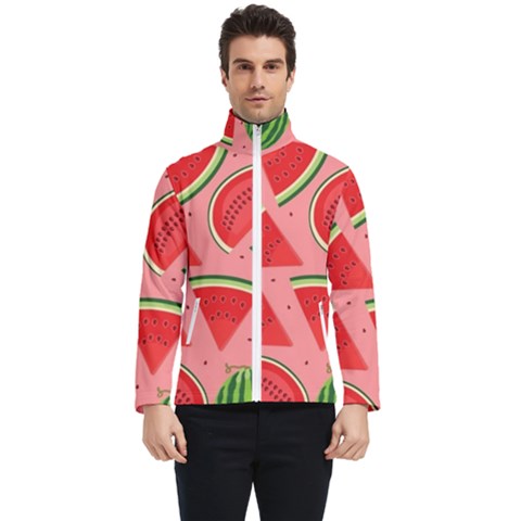 Red Watermelon  Men s Bomber Jacket by ConteMonfrey