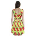 Pastel Watermelon   Split Back Mini Dress  View2