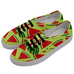 Pastel Watermelon   Men s Classic Low Top Sneakers by ConteMonfrey