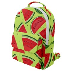 Pastel Watermelon   Flap Pocket Backpack (small) by ConteMonfrey