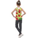 Pastel Watermelon   Kids  Sleeveless Hoodie View2