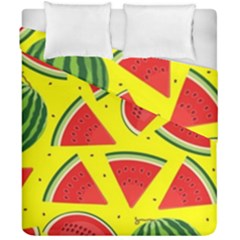 Yellow Watermelon   Duvet Cover Double Side (california King Size) by ConteMonfrey