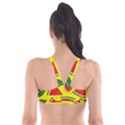 Yellow Watermelon   Plunge Bikini Top View2