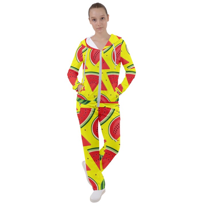 Yellow Watermelon   Women s Tracksuit