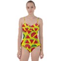 Yellow Watermelon   Sweetheart Tankini Set View1