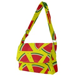 Yellow Watermelon   Full Print Messenger Bag (s) by ConteMonfrey