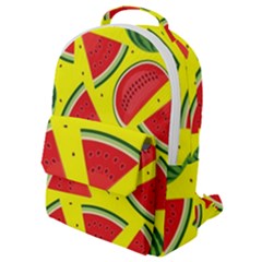 Yellow Watermelon   Flap Pocket Backpack (small) by ConteMonfrey