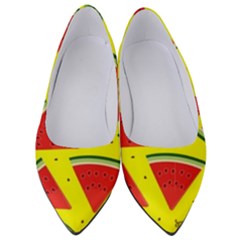 Yellow Watermelon   Women s Low Heels by ConteMonfrey