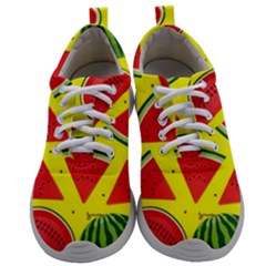 Yellow Watermelon   Mens Athletic Shoes by ConteMonfrey