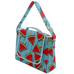 Blue Watermelon Popsicle  Box Up Messenger Bag