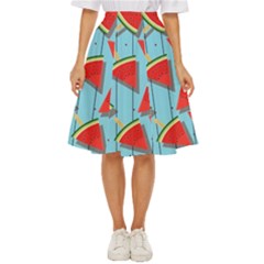 Blue Watermelon Popsicle  Classic Short Skirt by ConteMonfrey