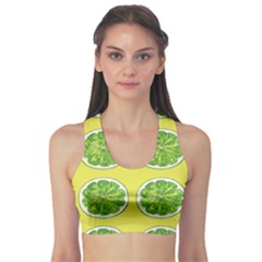 Yellow Lemonade  Sports Bra by ConteMonfrey