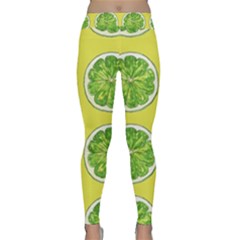 Yellow Lemonade  Classic Yoga Leggings by ConteMonfrey