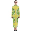 Yellow Lemonade  Turtleneck Maxi Dress View1