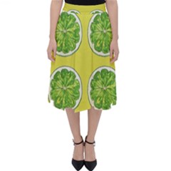 Yellow Lemonade  Classic Midi Skirt by ConteMonfrey