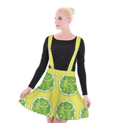 Yellow Lemonade  Suspender Skater Skirt by ConteMonfrey