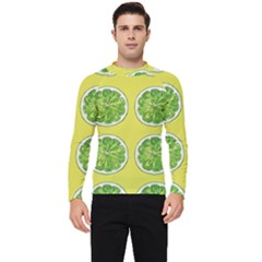 Yellow Lemonade  Men s Long Sleeve Rash Guard by ConteMonfrey